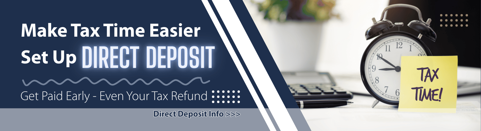 Tax Refund Direct Deposit