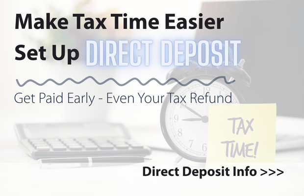 Tax Refund Direct Deposit