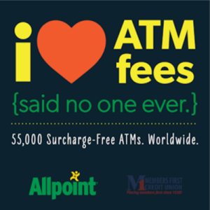No one has ever said they love ATM fees. Find one of our 55,000 Surcharge-Free ATMs worldwide.